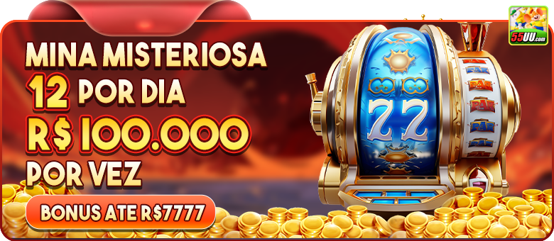 55uu — seção que apresenta jogos em evidência, com composição limpa, pensado para aproximar o jogador de campanhas